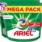Ariel All-in-1 Pods Universal+, 76 kos.